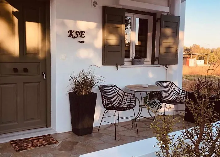 公寓 Cozy Flat With Garden Tínos