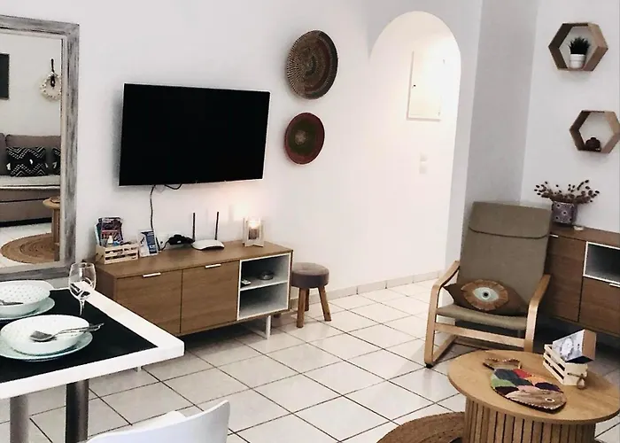 Cozy Flat With Garden 公寓 Tínos