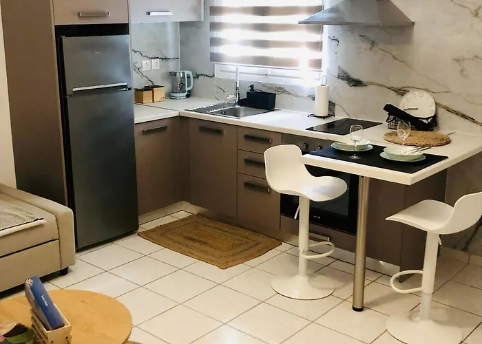 公寓 Cozy Flat With Garden Tínos